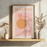 Retro Martini Cocktail