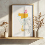 Jlr Cocktail1 Art Print UK — Vintage Vibrant Wall Art — Living Room — Wall It All Prints