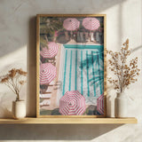Summer Poolside Umbrellas