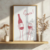 Santé Wine Toast
