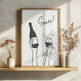 Santé Wine Toast