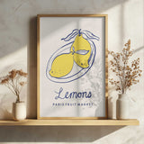 Paris Fruit Market Lemons