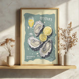 Vintage Oysters and Champagne