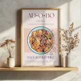 Filipino Adobo Classic Dish Art Print UK — Japanese Vibrant Wall Art — Kitchen — Wall It All Prints