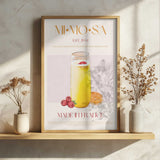 Vibrant Mimosa Cocktail