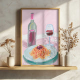 Spaghetti and Red Wine