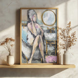 Serene Bath Time Art Print UK — Abstract Calm Wall Art — Bedroom — Wall It All Prints