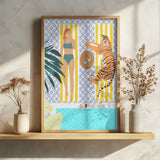 Tropical Tiger Pool Day