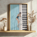 Swimmer's Piano Dream