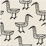 Folk Art Bird Pattern Art Print UK — Abstract Dark Wall Art — Office — Wall It All Prints