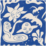 Celestial Folk Dream Art Print UK — Botanical Fresh Wall Art — Living Room — Wall It All Prints