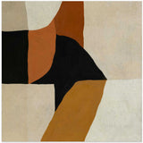 Warm Abstract Forms Art Print UK — Abstract Vibrant Wall Art — Office — Wall It All Prints