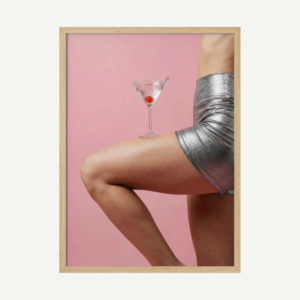 Silver Shorts Martini